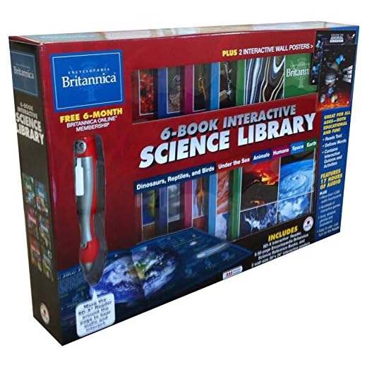 Encyclopaedia Britannica® 6-Book Interactive Science Library