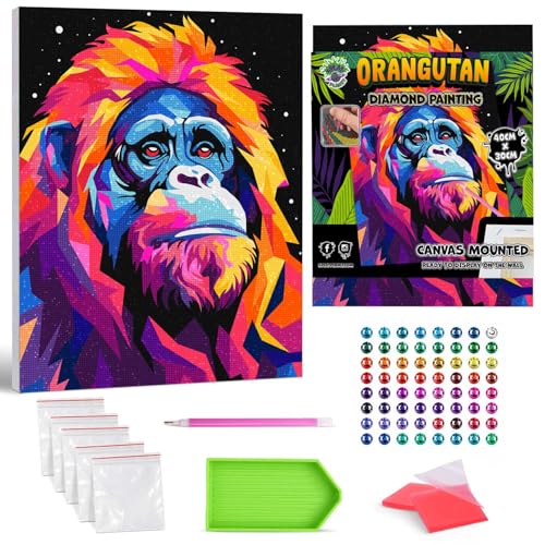 Loisirs créatifs pour adultes et enfants : kit mosaïque diamant à offrir