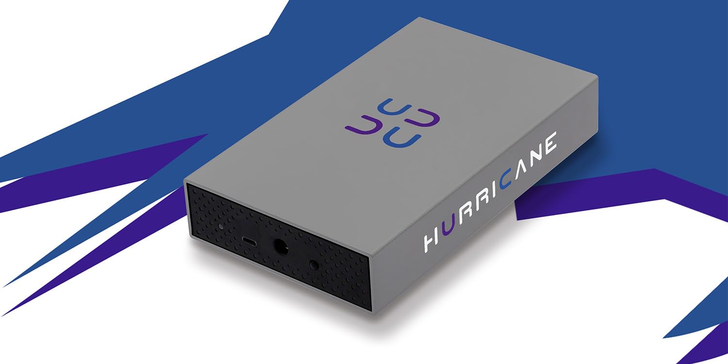 HURRICANE 3518C3 Externe Festplatte 1TB, 3,5" USB-C, PC Mac Laptop PS4 PS5 Xbox