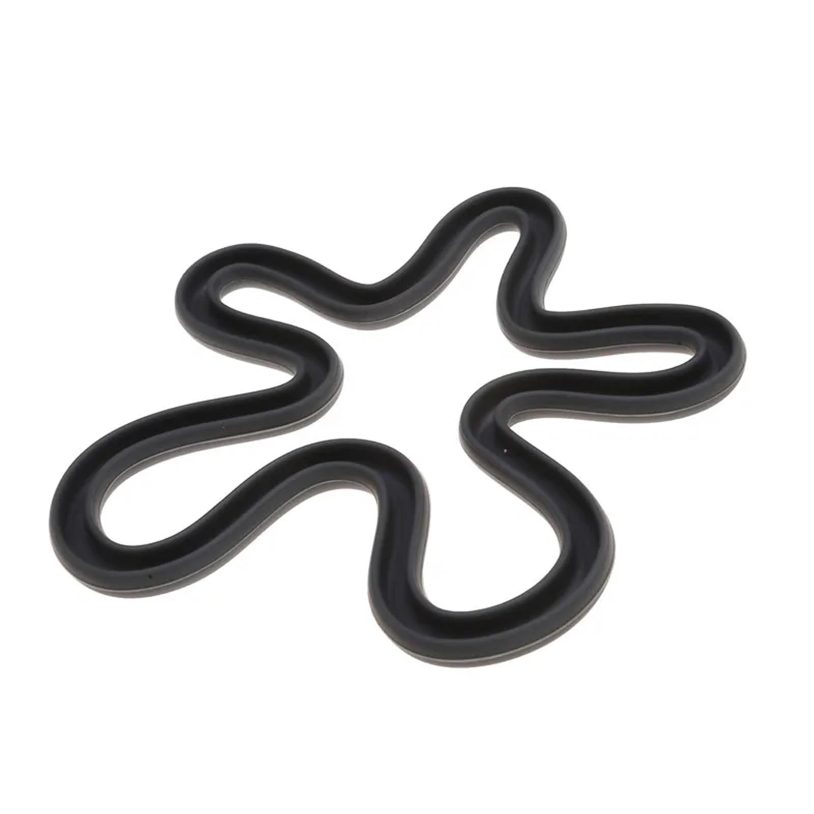 Almohadilla Aislante para Vajilla 3 Posavasos de Silicona con Forma Irregular for Aislamiento térmico, apilables, for Colocar vajilla, for el hogar y la Cocina(Grey)