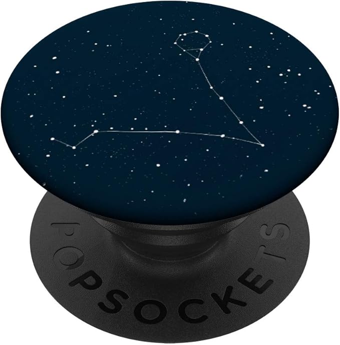 Pisces Star Sign Constellation Zodiac Design PopSockets PopGrip: Swappable Grip for Phones & Tablets