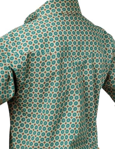 ROPER Western Shirt Boys S/S Foulard Turquoise 03-031-0325-4032 BU2