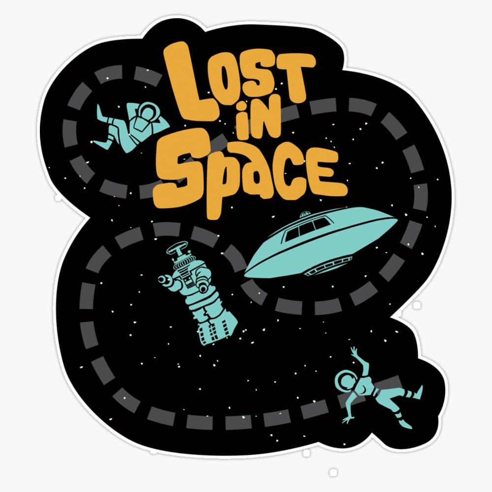 Lost In Space Design#2 Sticker Bumper Sticker Vinyl Decal 5