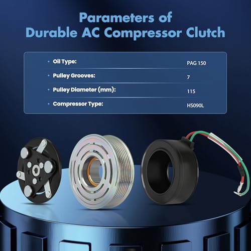 Image of ECCPP A /C Compressor Clutch Fit for Acura TSX 2.4L 2009-2014 AC Clutch