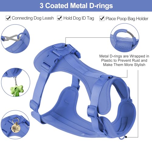 Wisedog WISEDOG-010 No Pull Lightweight Dog Vest Harness thumb #2