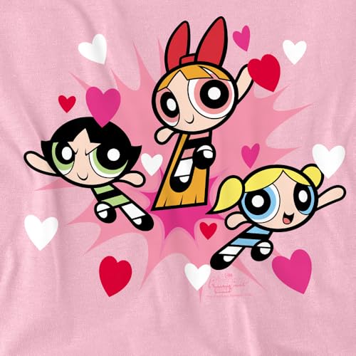 Powerpuff Girls Power Burst Hearts Kids T Shirt for Youth Toddler Boys and Girls3