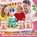 50 Pcs Paper Crimper Set, Cow Birthday Party Favors with Chip Bag Crimper, Pinking Shears 50 Sheets Glossy Thin Inkjet Paper for Chip Bag Making Set Cow Party Crafting Supplies