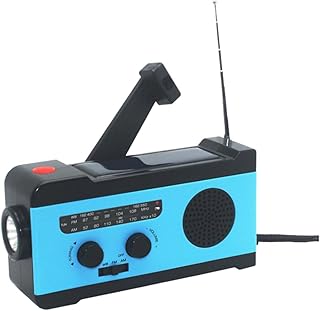 Hemobllo Mini Lanterna Mini Rádio Mini Tocha De Rádio Mini Tocha De Banco De Energia Mini Lanterna Celular Poder Móvel Tocha De Poder De Mão Azul