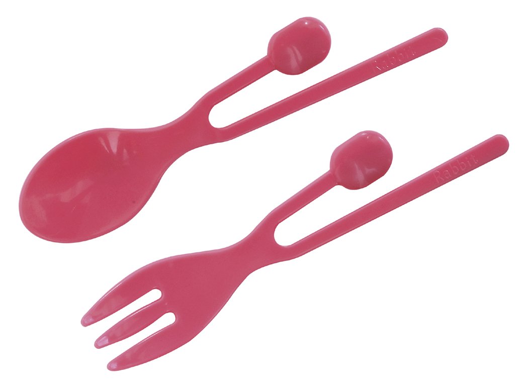 Amazon.co.jp: 岡部洋食器製作所 ラビット スプーン＆フォークセット