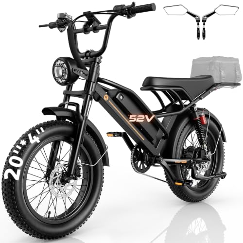 Image of Jasion Thunder Pro ST Electric Bike,2000W Peak Ebikes for Adults,26''Fat Tire Best Ebike for Men,90 Miles with 1040Wh Removable Battery,35+MPH Max Speed Bicycles,500LB Capacity