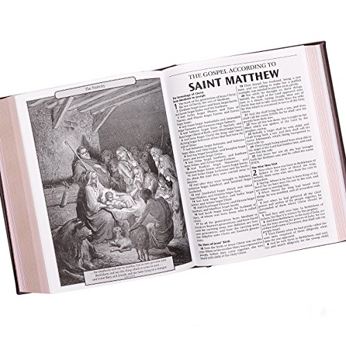 Christian Art Gifts KJV080 Kjv Holy Bible, Classically Illustrated Heirloom Family Bible thumb #5