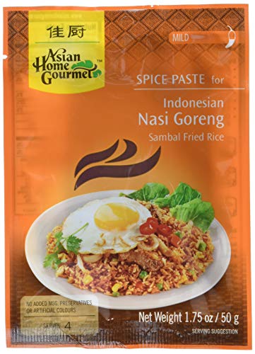 Asian Home Gourmet Würzpaste Nasi Goreng, 6er Pack (6 x 50 g)