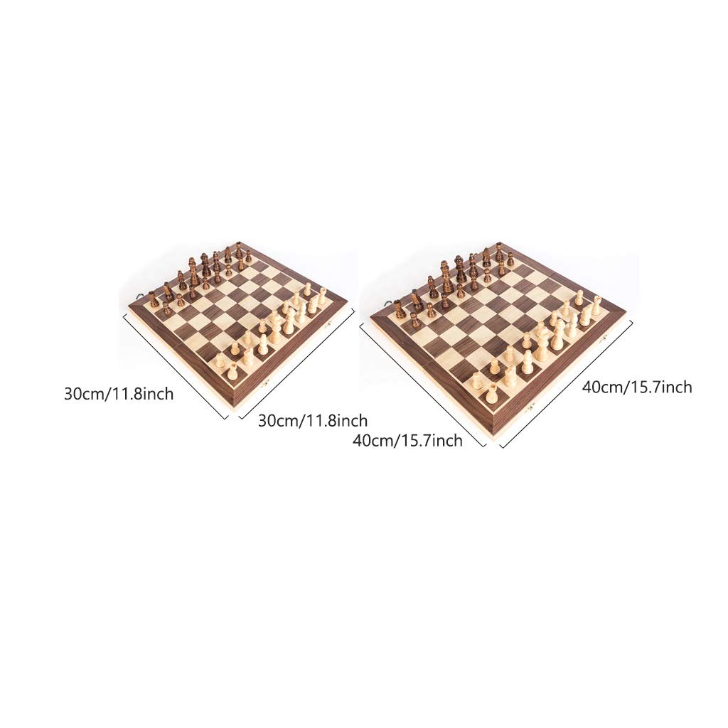Set Internazionale in Legno da Viaggio Pieghevole e Gioco for Bambini Adulti. Regali for o