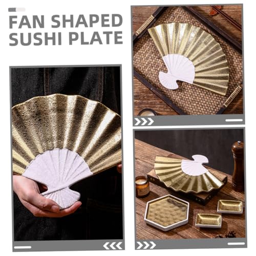 Plato de cerámica para sushi estilo japonés miniatura 3
