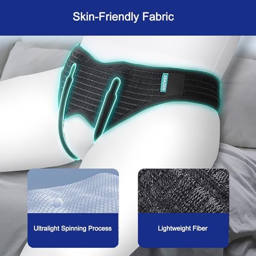 Faja de Hernia Ajustable para Hombre y Mujer, Talla M miniatura 3