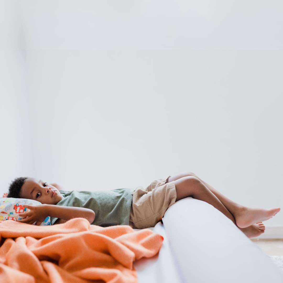 Little Sleepy Head Protector de Cama para niños pequeños | Riel de Cama para niños pequeños | Riel de Cama para niños pequeños con Cubierta Suave | Riel de Seguridad de Espuma con Funda Que se