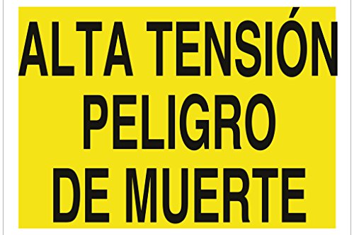 Plimpo Señal Poliestireno 420X297 Mm Alta Tensión Peligro De Muerte En Oferta Cofan A110Tpl420297 Señal Poliestireno, 420 X 297 Mm
