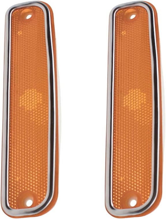 Park/Signal/Side Marker for 1975-1980 C10 Chrome Trim L=R for 1973-1980 C10 Suburban for 1979-1980 C1500 for 1979-1980 C1500 Suburban for 1975-1980 C20 for 1977-1980 K30 for 1973-1974 Blazer 6270434