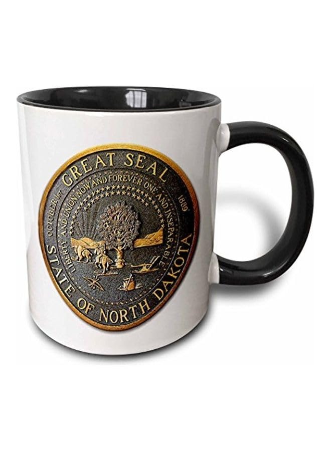 RYN Great Seal Of North Dakota Mug Multicolour 11Ounce - RYNmg15951