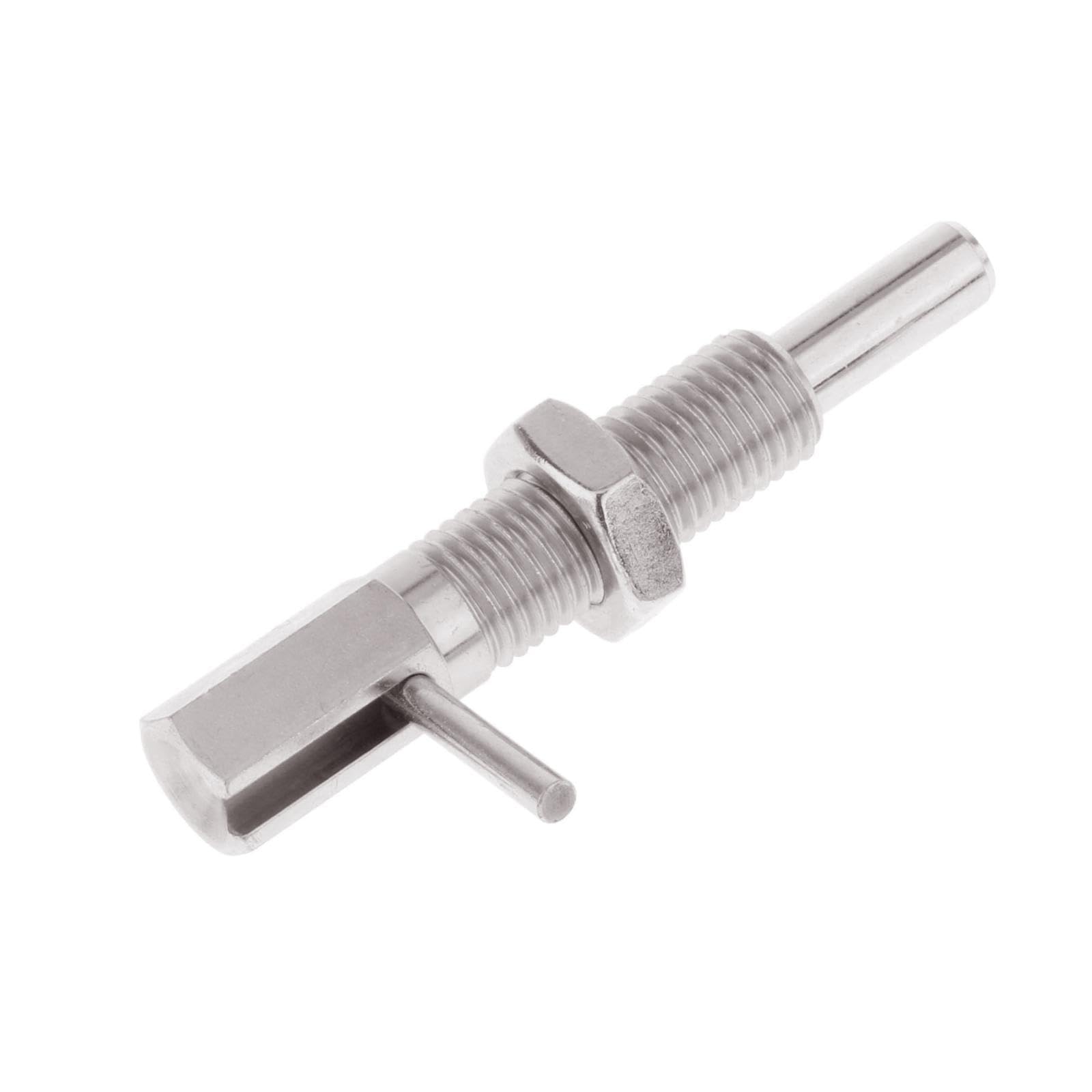 Esquirla Retractable Indexing Spring Plunger L Handle Assembly Durable Bolt Accessories Direct Replaces Indexing Plunger Pin with Nut, M16