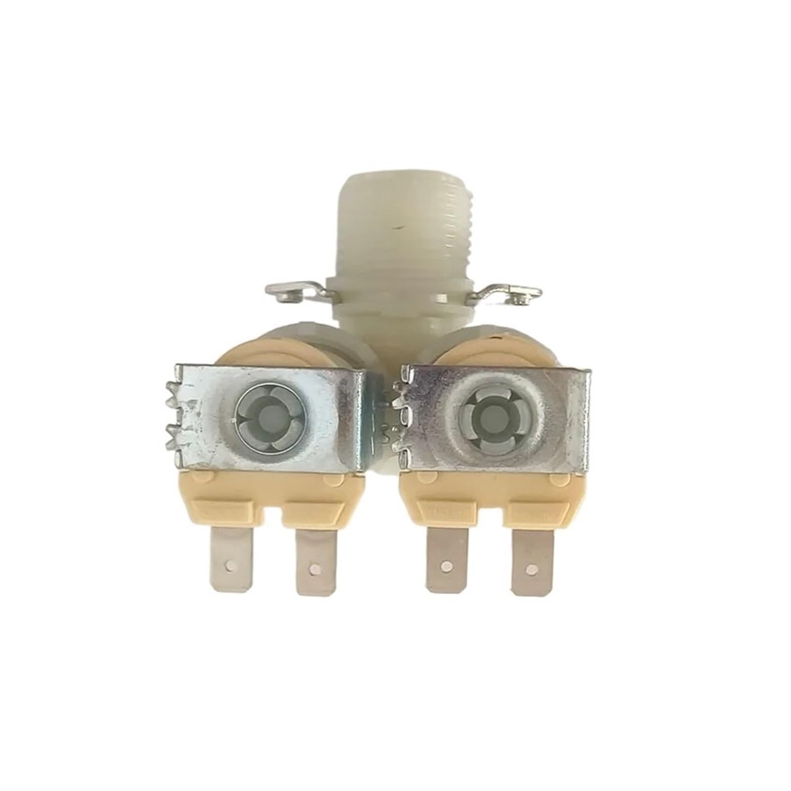 Jjkskv 3/4-110V 1Pcs 1Pcs /4" Thread 12Mm Union Roller Nylon Inlet Solenoid Valve, 110V /220V Bi-Directional Vertical Washing Machine Dispenser Valve (/4"-110V 1Pcs)