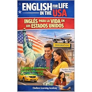 Ingl&eacute;s para la Vida en los Estados Unidos Audiolibro Por Outliers Academy arte de portada