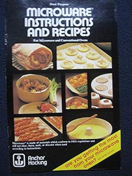 Microware Instructions And Recipes From Anchor Hocking - Brown Paper