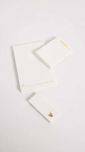 Miniatura 2 de Kate Spade New York Conjunto de notas adhesivas para mujer, Flamingo Dot Gold (176255)