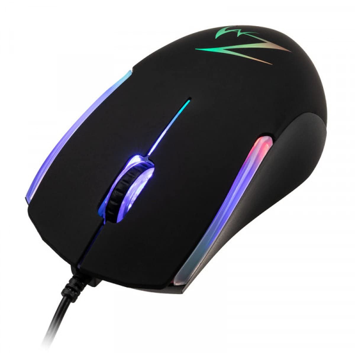 Zalman M100R RGB - Mouse da gioco USB con 3 pulsanti, 1000 DPI, 3000 FPS - Nero
