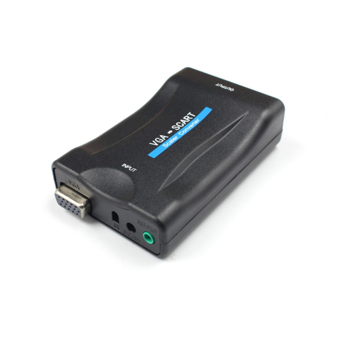 SOIMISS Convertidor Portátil de Vga a Scart sin Controlador para TV