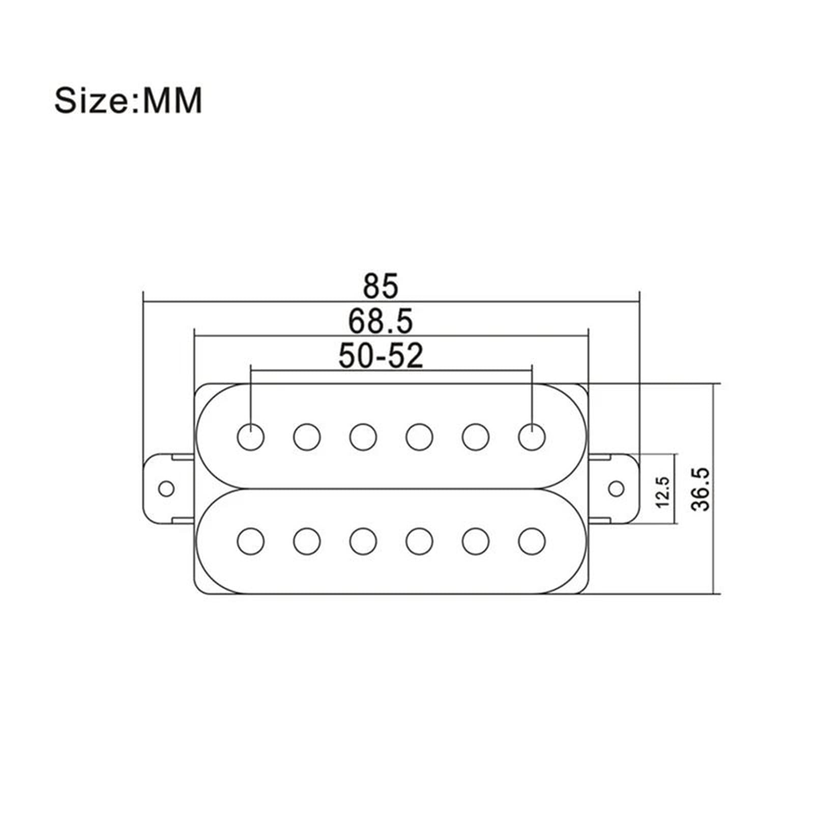 Przetwornik Do Gitary Elektrycznej Przetwornik Do Gitary Elektrycznej Z 6 Strunami Humbucker