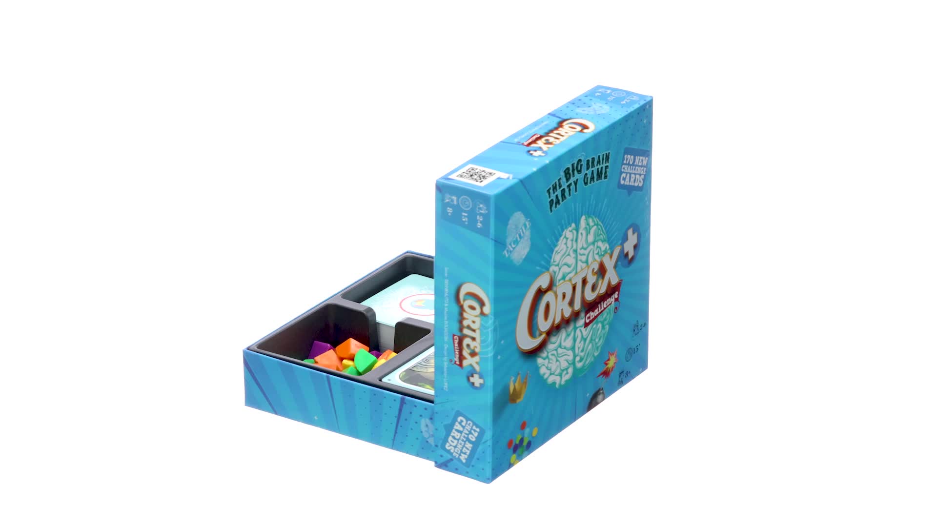 Asmodee Cortex Challenge Kids Viola Gioco da Tavolo per Bambini da 6