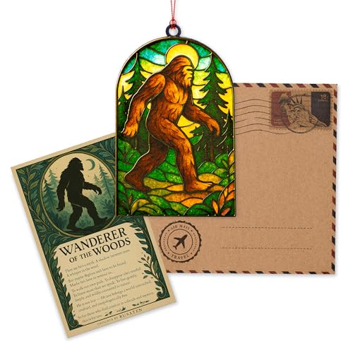 Image of Funny Christmas Ornaments - Bigfoot Gifts - Big Foot Sasquatch Gift - Sasquatch Gifts - Bigfoot Ornament - Christmas Ornaments 2026 - White Elephant Gift - Xmas Tree Funny Decoration