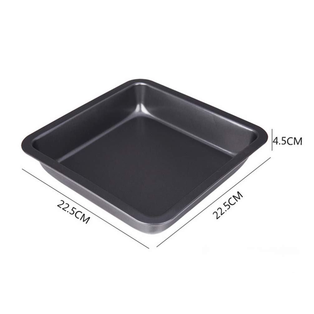 Hemoton 1pc Square Non-stick Bakeware Plate Kitchen Baking Tray for Cakes and Bbq Easy to Clean Dishwasher Food-grade Material