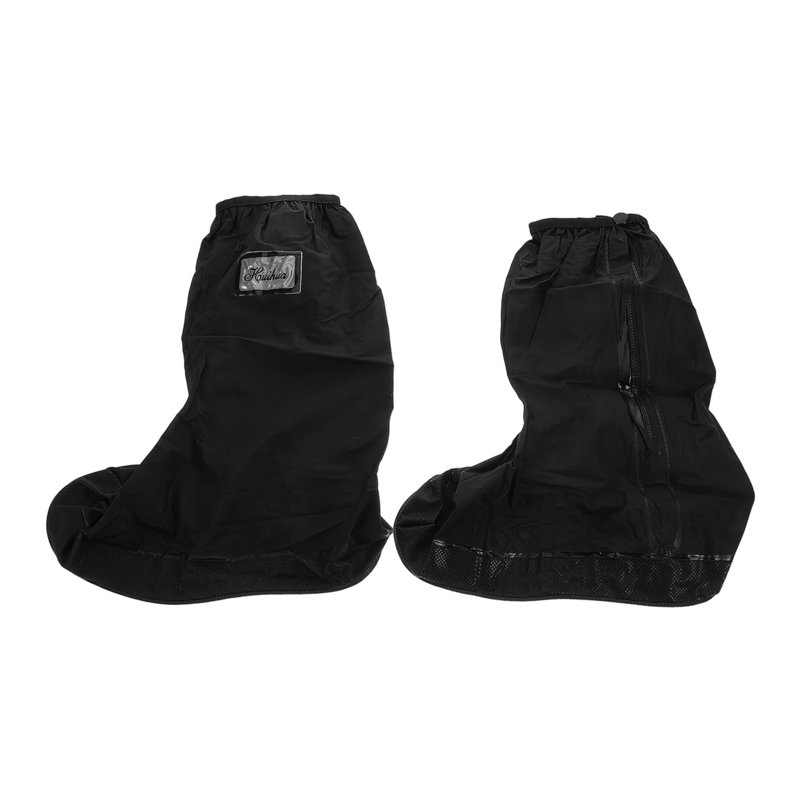 BELLIFFY Men's Waterproof Boot Covers Rain Boot Overshoes Elastic Snap Buckle Waterproof Anti-Slip Protection for (s)