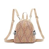 Mochila súper práctica, simple, elegante y elegante, perfecta para la escuela, viajes, compras, reuniones con amigos y más.