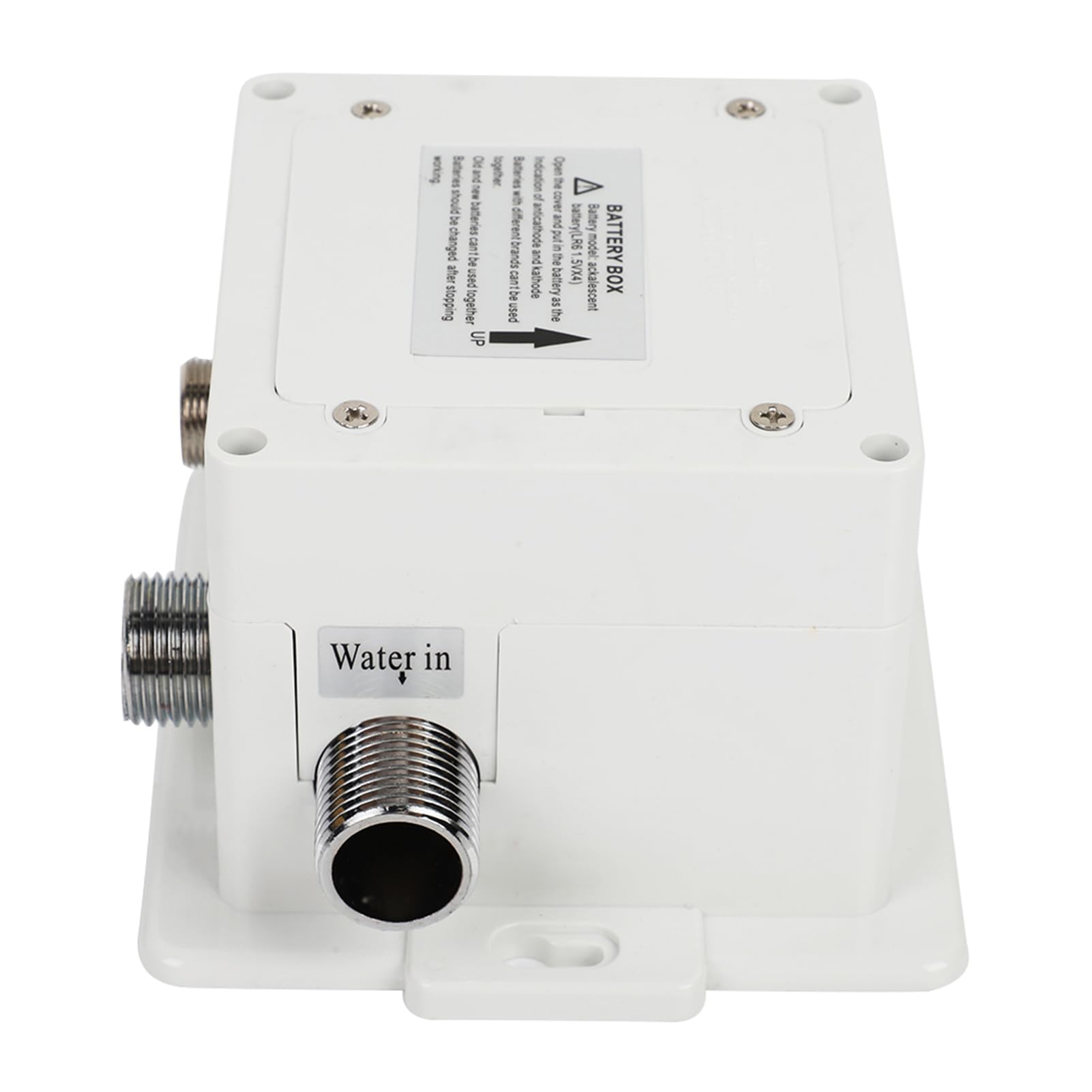 Automatischer Sensor-Badezimmer-Wasserhahn, berührungslose Handmischbatterie mit Messing-Konstruktionsbeschichtung für Waschbecken, Stromversorgung durch 4 (Antiquität)