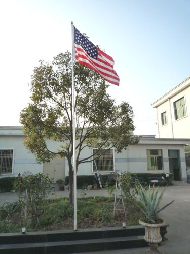 NEOPlex 16' Telescoping Aircraft Grade Anodized Aluminum Flagpole