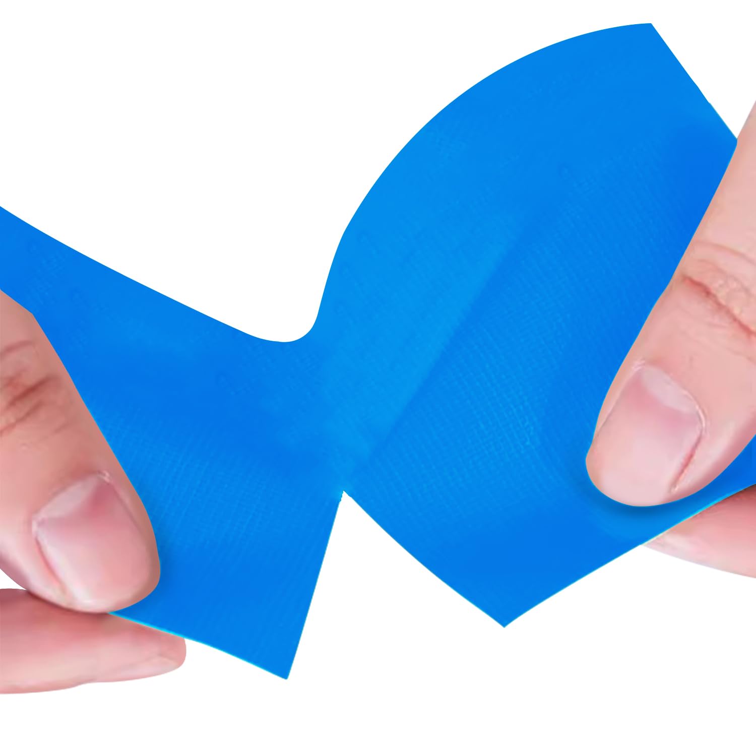 Duccinp Duct Tape 10 cm x 50 m Heavy Duty, No Residue, Tear by Hand & Waterproof Blue Duct Tape, Great for Packaging Home Use - Image 4