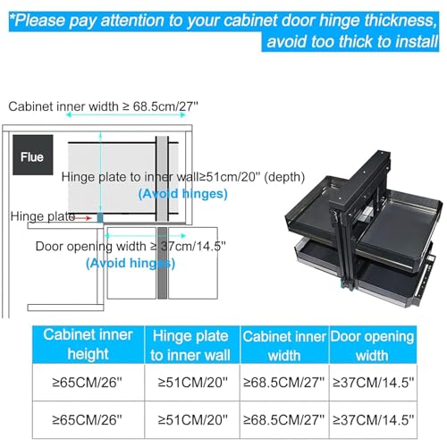 Plateau d'armoire d'angle aveugle à 2 niveaux, hauteur réglable, forte