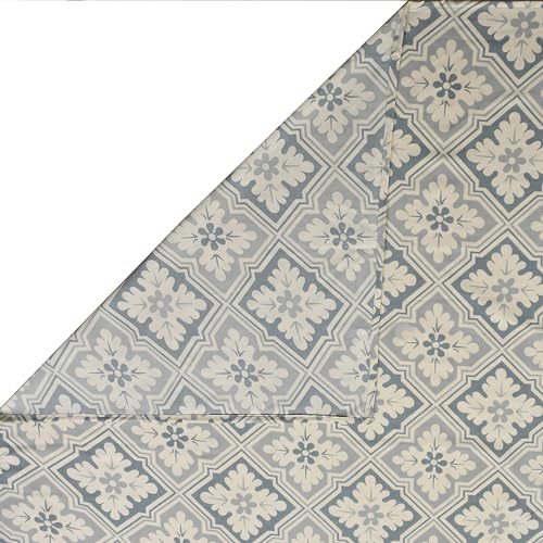 Image of HOMEKART 100% Cotton Feel Double Bed Bedsheet Set | 180tc to 220tc Soft & Breathable with 2 Pillow Covers | Wrinkle Free | for Bedroom & Gifting (Color -Light Grey, 90 x 90 Inches)