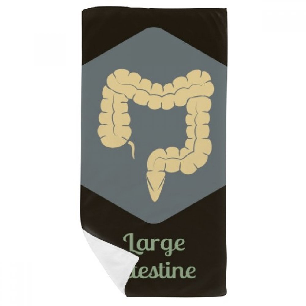 Gant de toilette doux Organes du Corps absorbant pour un séchage délicat du visage
