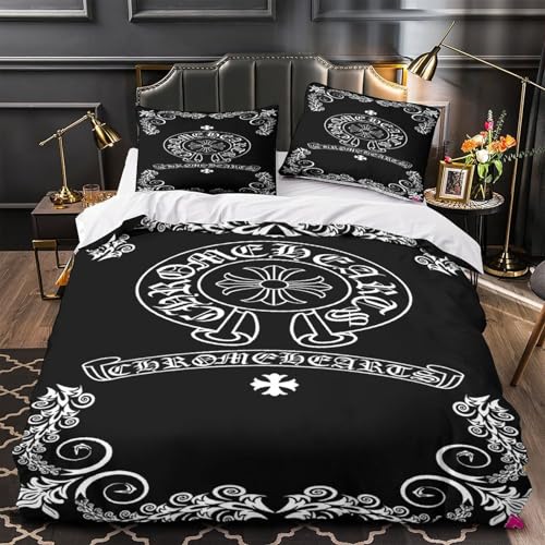 Linge de lit gothique en microfibre supérieure avec fermeture éclair - 2