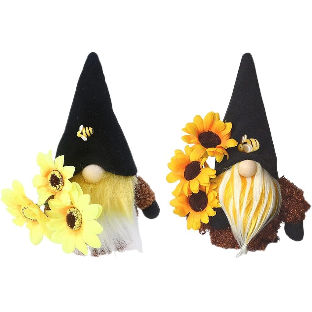 NEWFT Spring Easter Tomte Nisse Swedish Home Farmhouse Kitchen Decor Shelf Tiered Tray Decorations