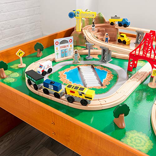 Kidkraft 17836 Ride Around Town Wooden Train Set And Table thumb #5