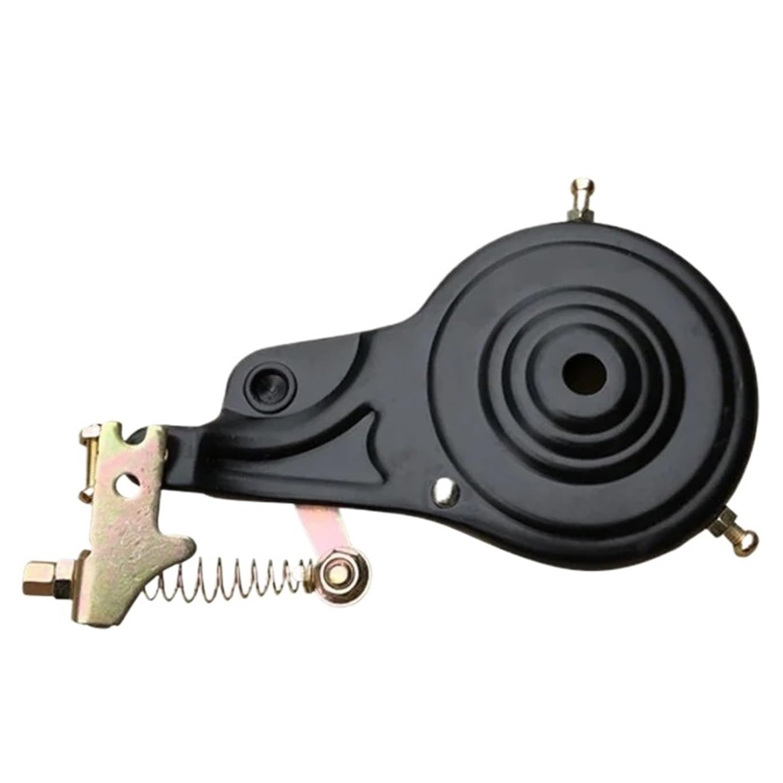 POAYUEWR Kids Bike C Calipers Rim Brakes Bicycle Side Pull Brake V Brake Front Rear Drum Brake Bicycle Handle Brakes Bike Brake Drum(70 Drum Brake Black)