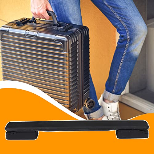 Image of Black Plastic Handle Flexible Spare Strap Handle Grip Replacement for Suitcase Luggage Case (B115)