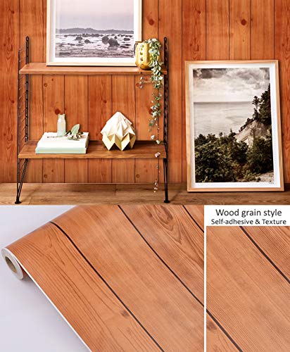 Image of OREN EMPOWER- create your choices OE HY9318 WP S Brownish Stripes DIY Wallpaper (WXH - 45X330cm)