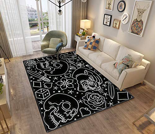 Tapete tradicional ZALAHM 140x200 cm antideslizante miniatura 3