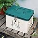 webake Saatgutaufbewahrungsbox mit Deckel Saatgut Aufbewahrungsbox Samen Dose Garten Samen Behälter mit Trennwänden, 22,5 x 17 x 15,5 cm